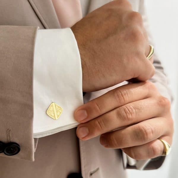 Manschettenknöpfe Gold Silber Edelstahl für Herren Juwelier Brandstetter Wien