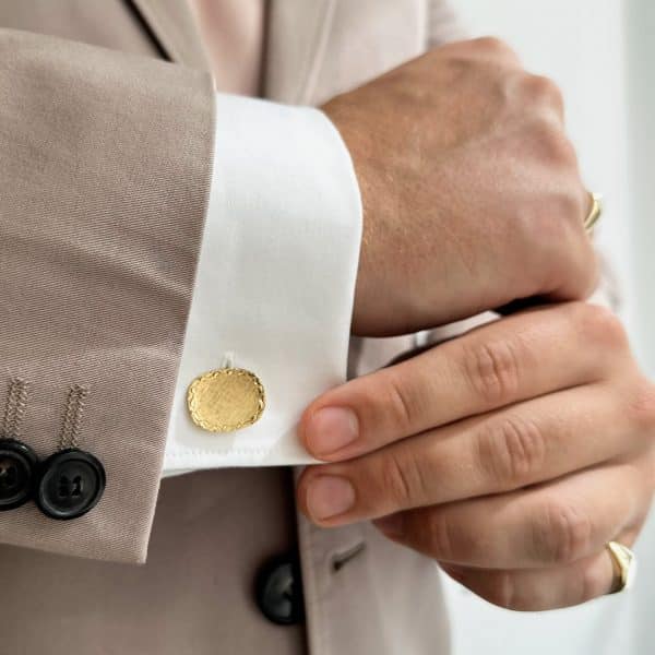 Manschettenknöpfe Gold Silber Edelstahl für Herren Juwelier Brandstetter Wien