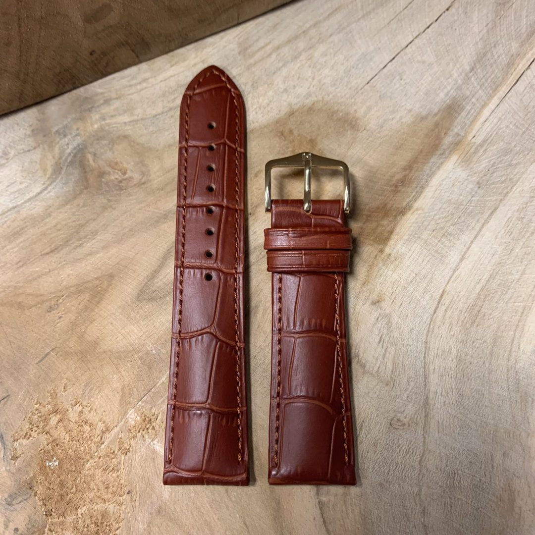 Leder Uhrenarmband der Marke Hirsch - Duke L mit einer Ansatzbreite von 20mm Juwelier Brandstetter Wien