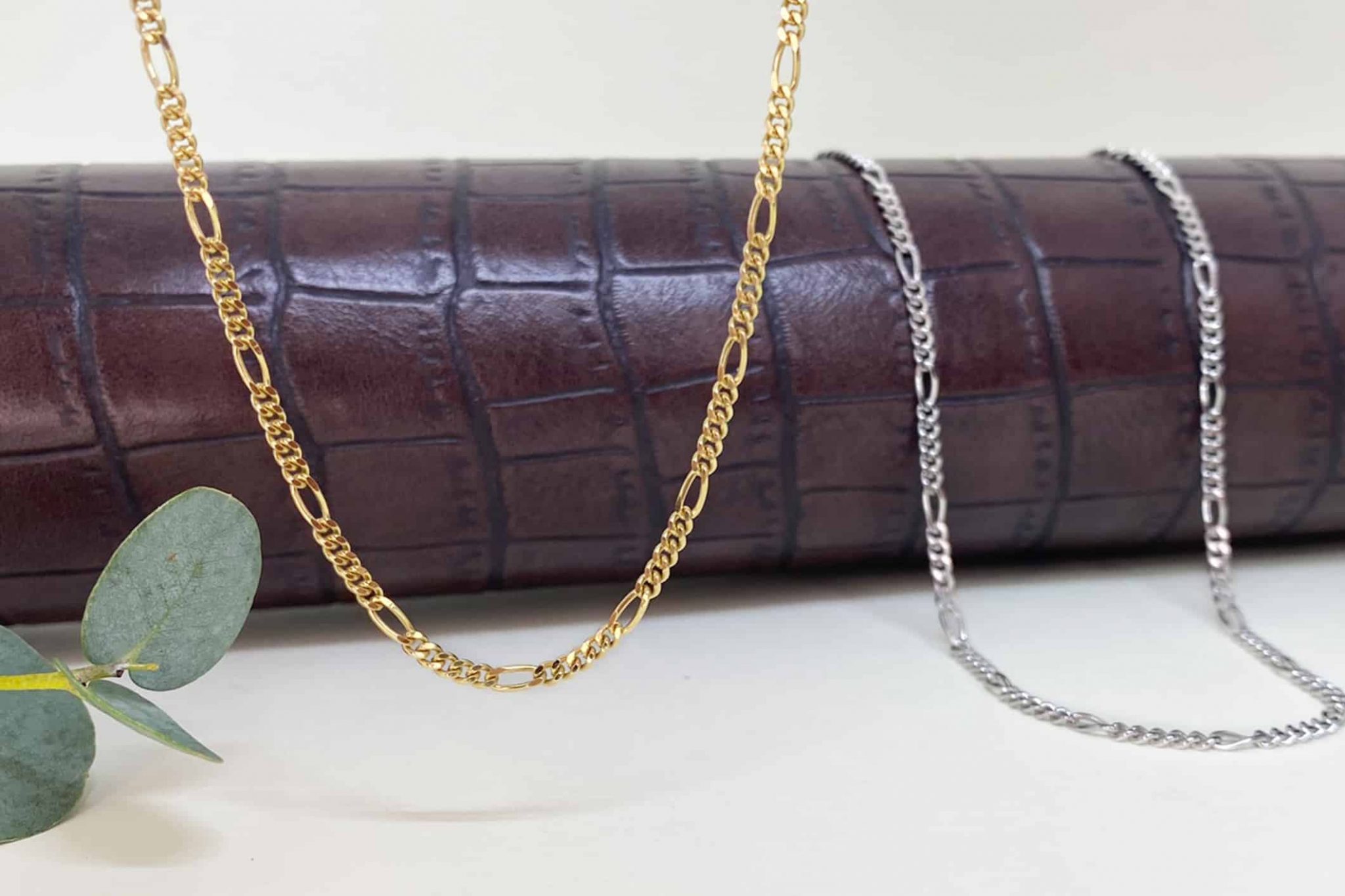 Goldketten für Herren und Damen Figarokette aus Gold Juwelier Brandstetter