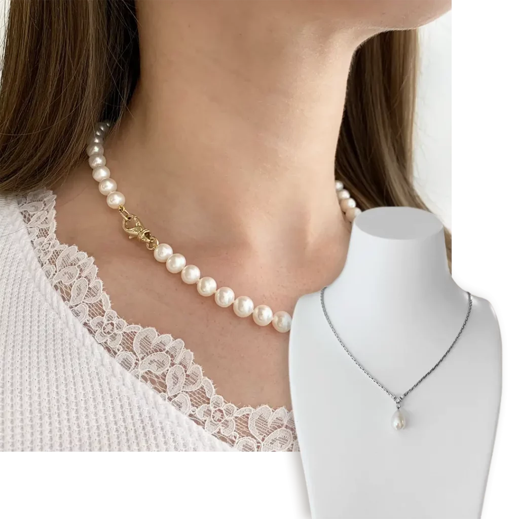 Perlenketten und Perlenanhänger Halsschmuck für Damen Juwelier Brandstetter