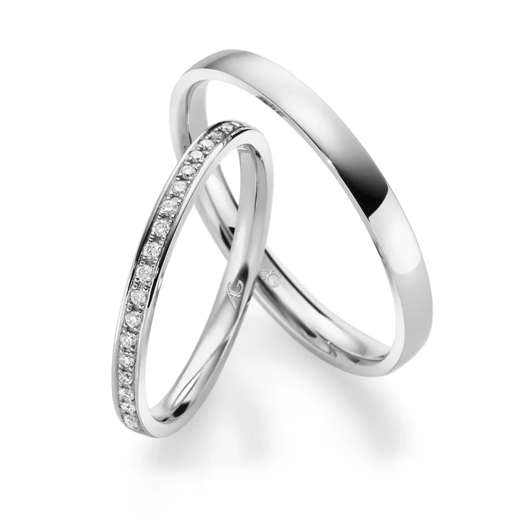 Memoire Ringe als Diamant Trauring Juwelier Brandstetter