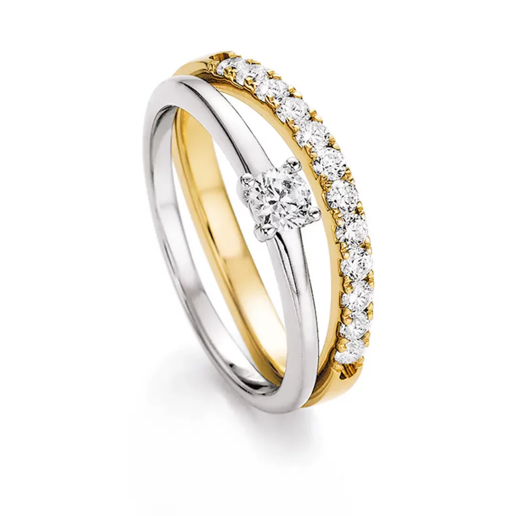 Memoire Ringe in Kombination mit dem Verlobungsring Juwelier Brandstetter