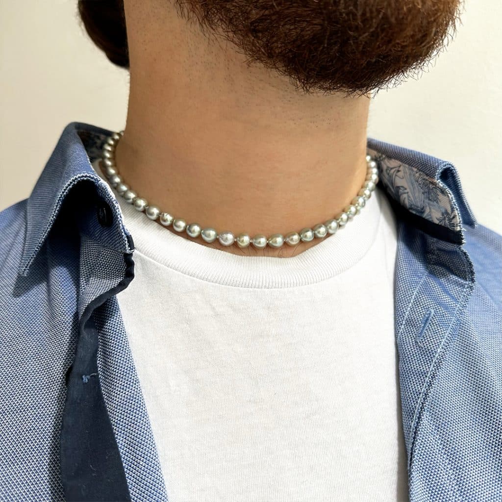 Perlenketten Männer, Perlenkette Herren von Juwelier Brandstetter Wien