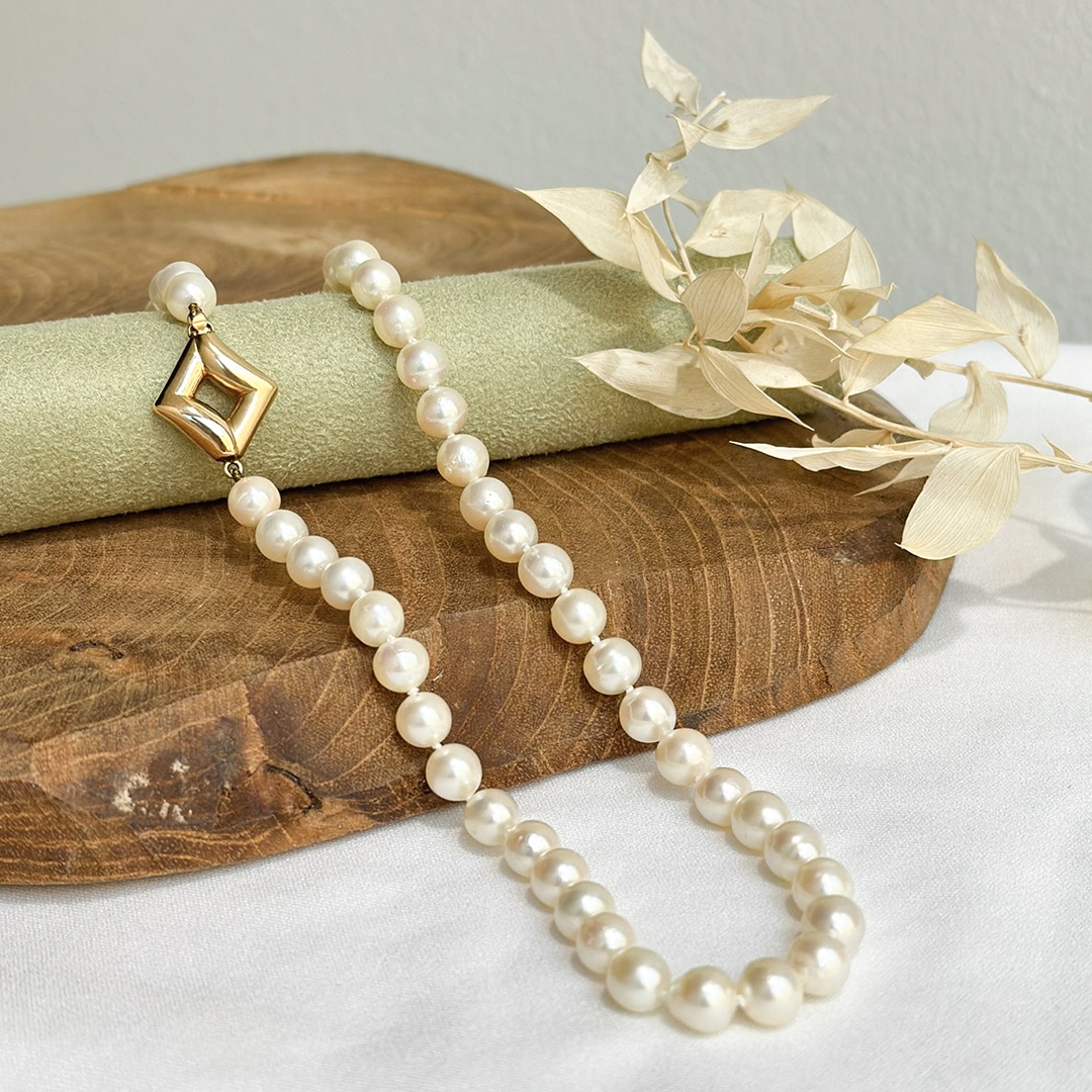 PX-998-B Klassische Perlenketten Akoya Perlen
