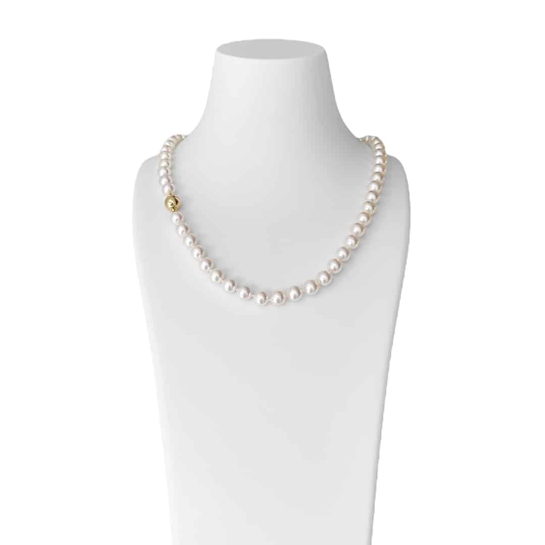 Klassische Perlenkette PX-15879 Produktfoto, Perlenketten für Damen, Perlenschmuck Juwelier Brandstetter Wien
