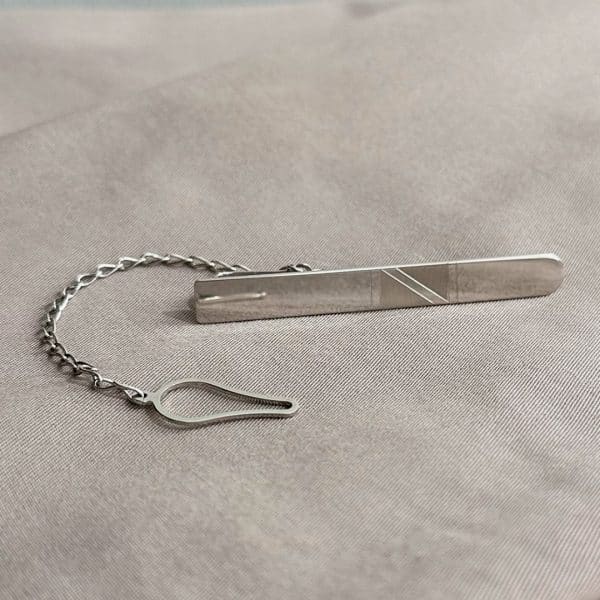 Krawattenschieber aus 925 Silber, Produktfoto, Herrenschmuck, Herren-Accessoires Juwelier Brandstetter Wien