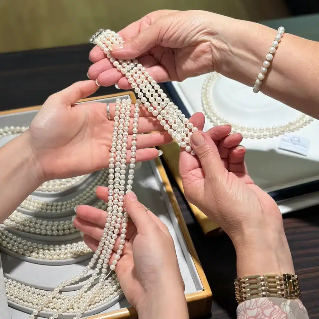 Perlenketten reparieren bei Juwelier Brandstetter Wien