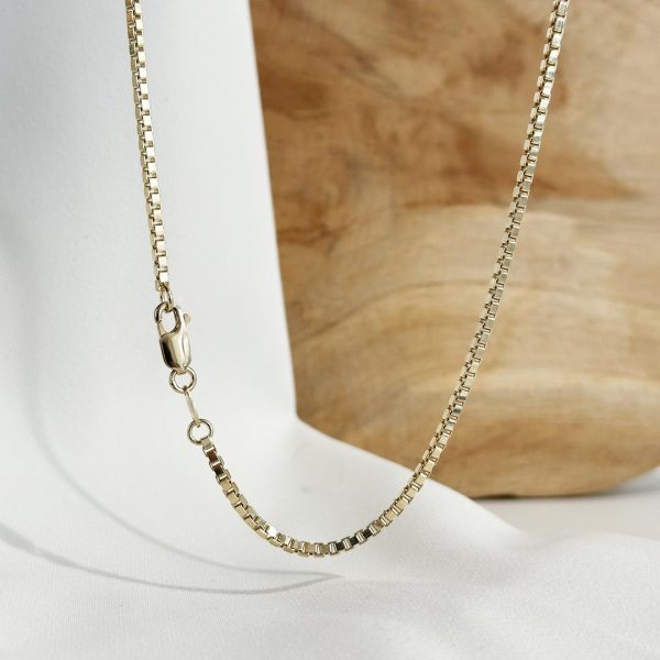 Venezianer Goldkette aus 585 Gelbgold