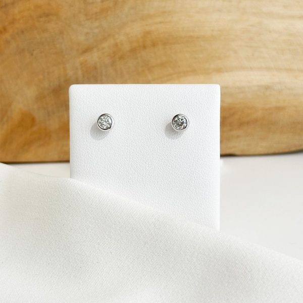 0,34ct. Brillant Ohrstecker 585 Weißgold