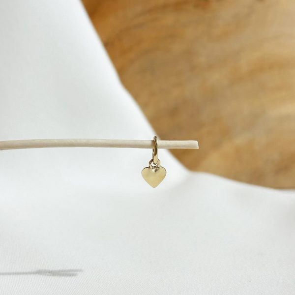 Herz Anhänger 585 Gelbgold