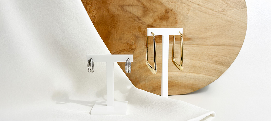 Creolen aus Gold von Juwelier Brandstetter Wien