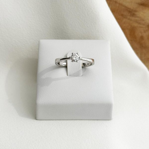 0,25ct. Brillant Solitaire Ring 585 Weißgold