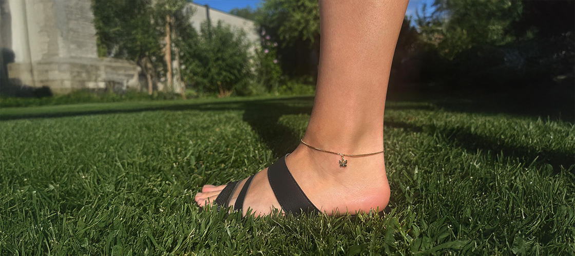 Fußketten aus Gold von Juwelier Brandstetter Wien