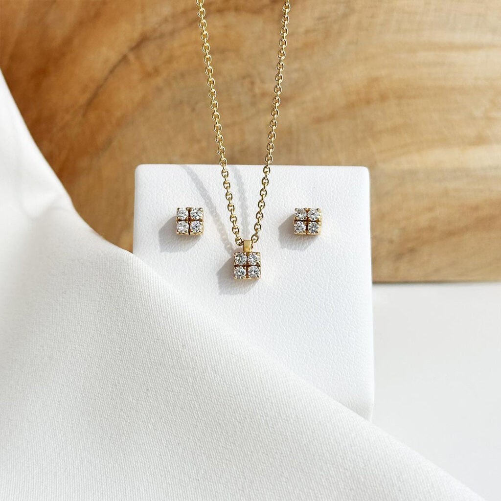 Geschenke zur Firmung für Mädchen zarter Diamantschmuck