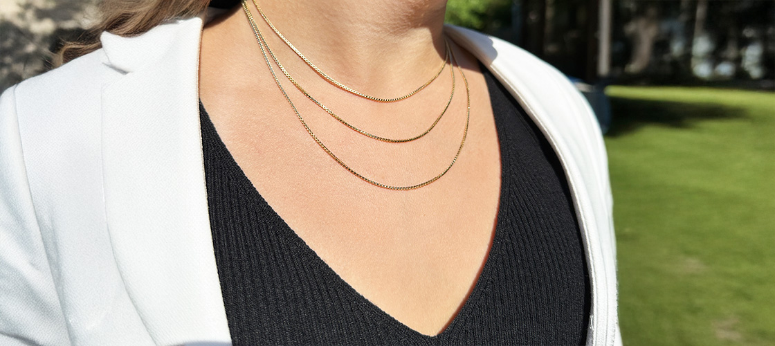 Kinderketten aus Gold von Juwelier Brandstetter Wien