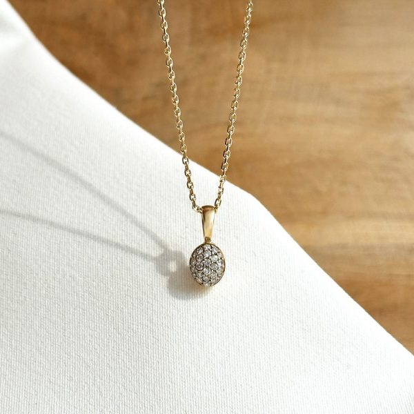 0,17ct. Brillantanhänger 585 Gelbgold