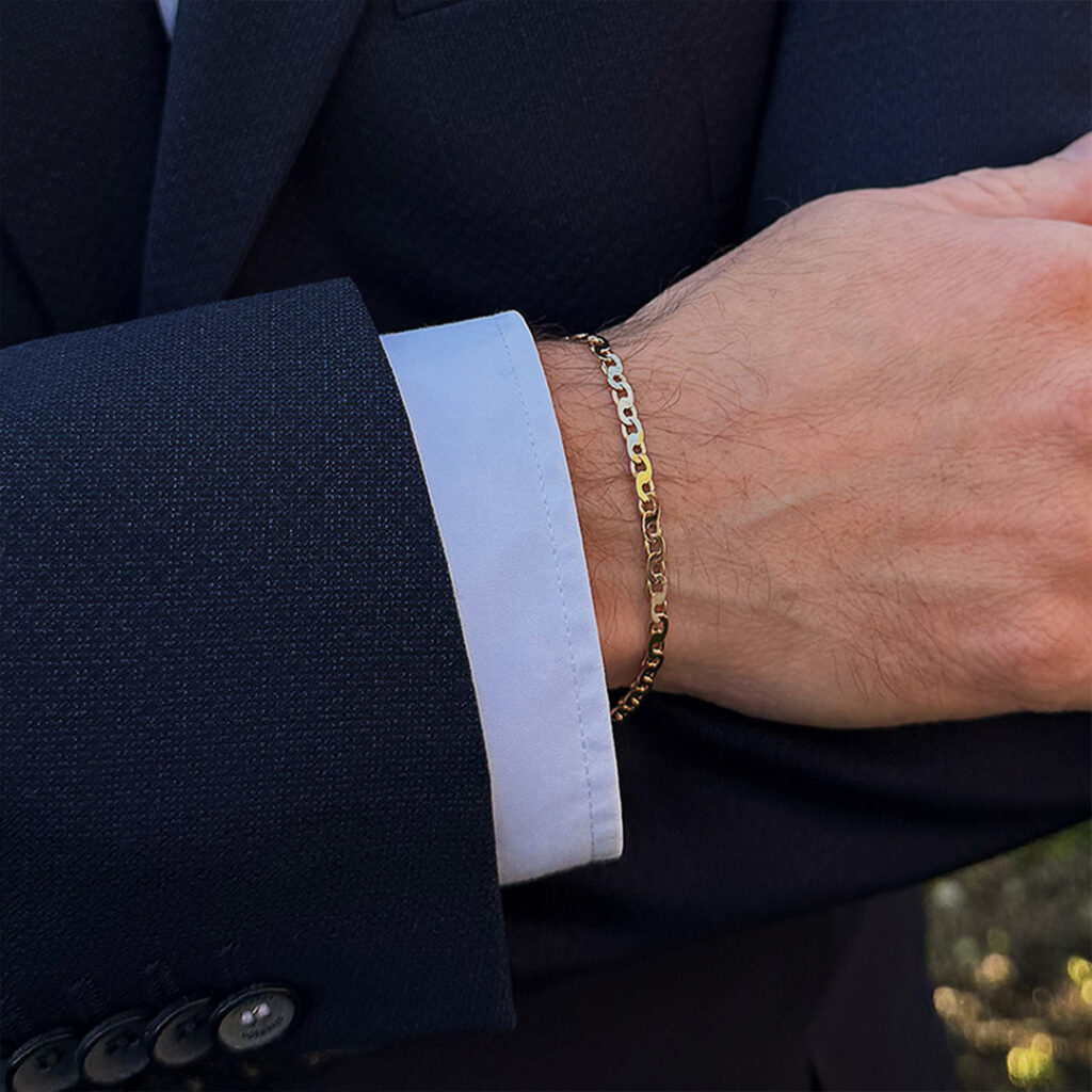 Goldarmbänder für Herren Armschmuck Juwelier Brandstetter 1