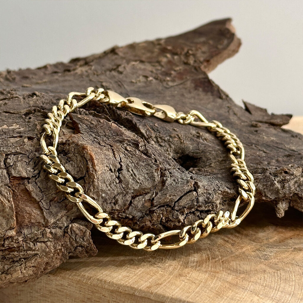 Goldarmbänder für Herren Armschmuck Juwelier Brandstetter Wien 2