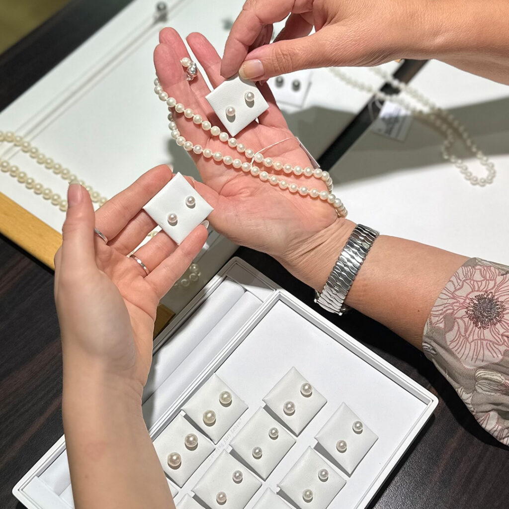 Perlenschmuck Service und Reparaturen Juwelier Brandstetter Wien