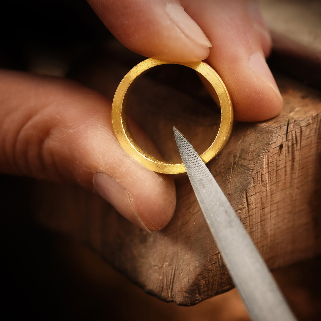 Ringweitenänderung Ringe reparieren Goldschmied