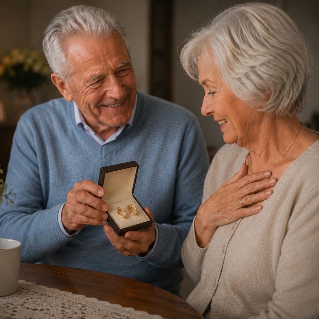 Schmuck Geschenke zur goldenen Hochzeit